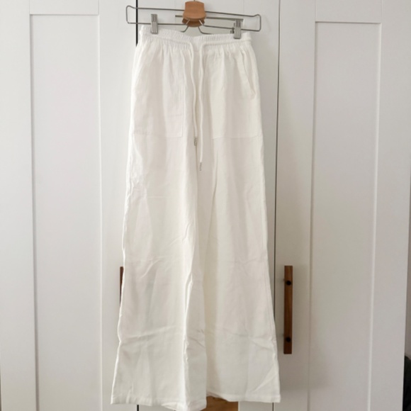 SHEIN EZwear Summer Outfit Drawstring Waist Wide Leg Pants 2/XS Set of 3 - Picture 3 of 13